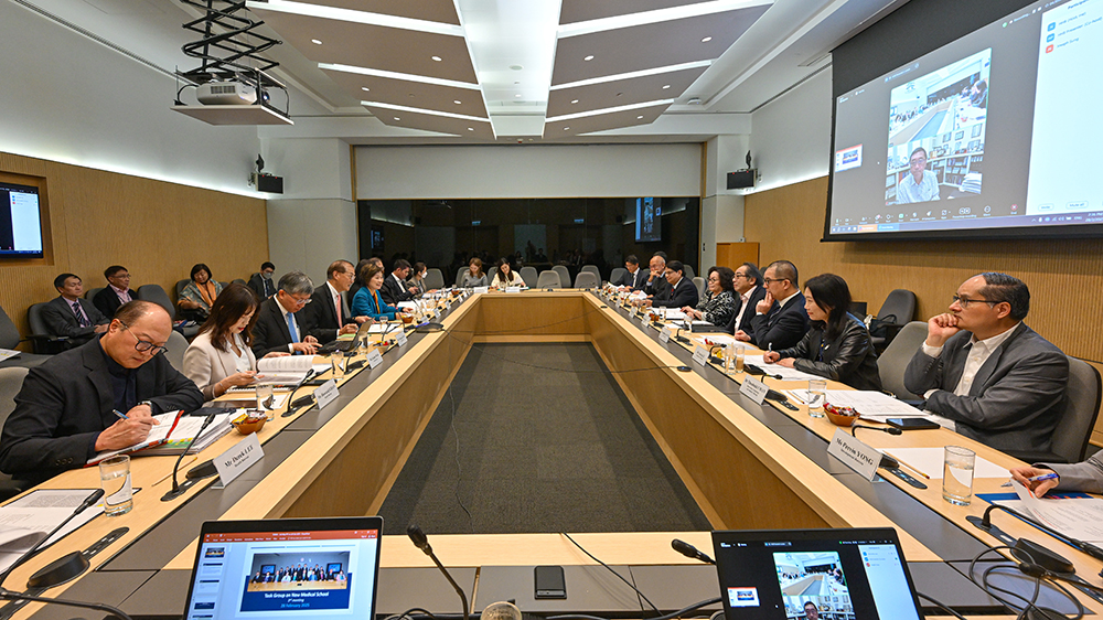 籌備新醫(yī)學(xué)院工作組按照10項主要考慮條件 討論評核第三所醫(yī)學(xué)院建議書下一步工作