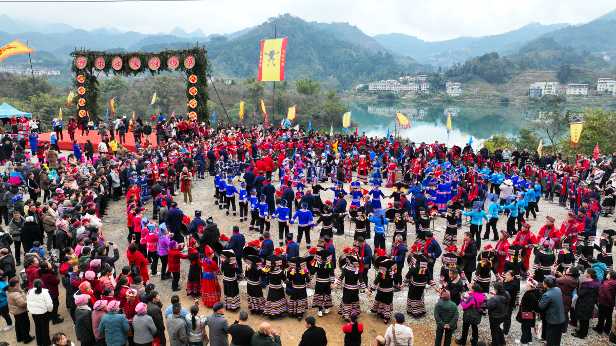 桂東蘭舉行壯族螞拐節(jié)助推文旅融合發(fā)展