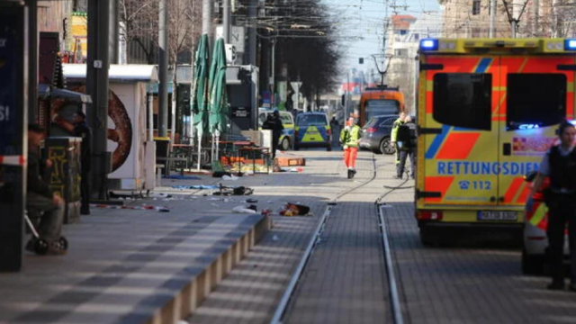 德國曼海姆發(fā)生汽車衝撞人群事件 已致多人受傷