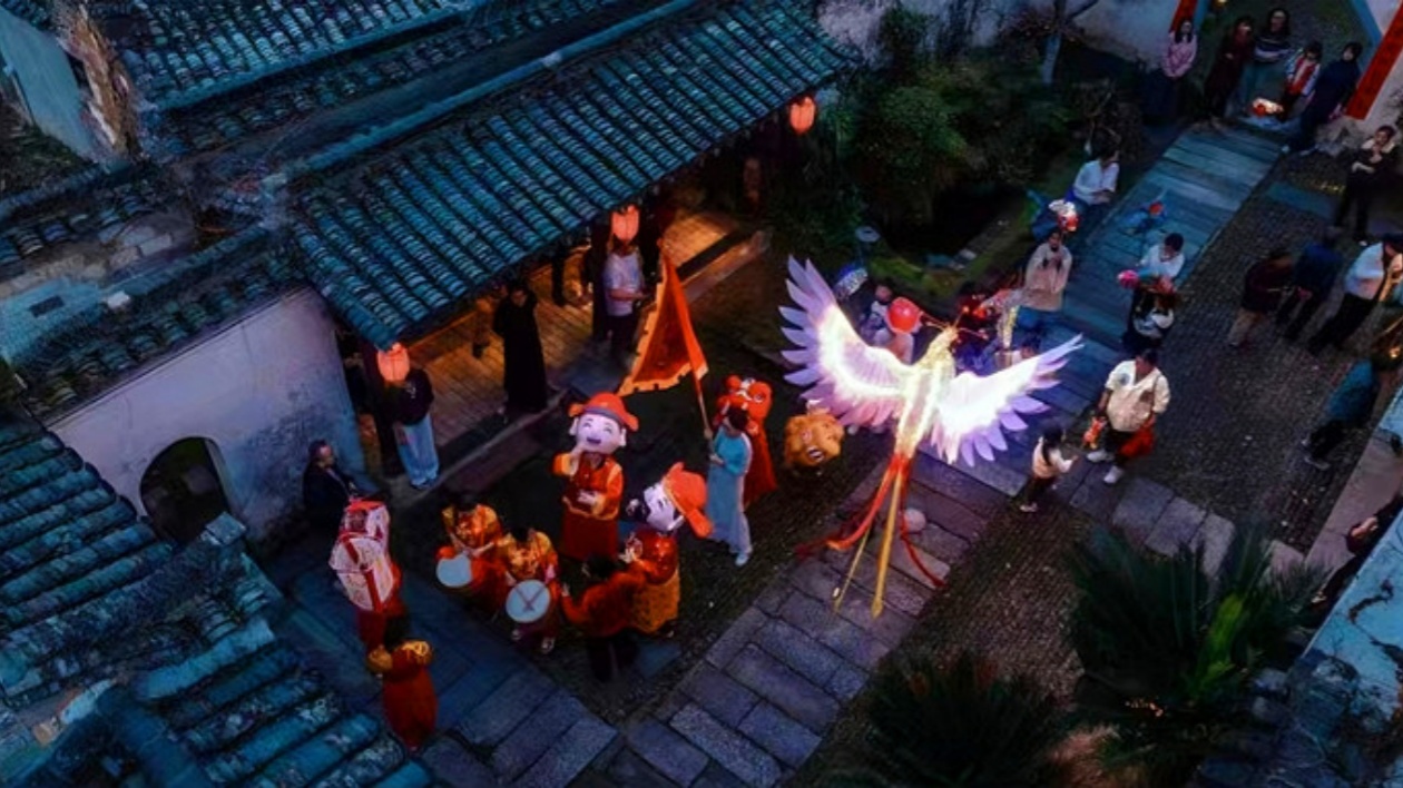 皖黟縣碧陽鎮(zhèn)：民俗文化點(diǎn)亮鄉(xiāng)村旅遊