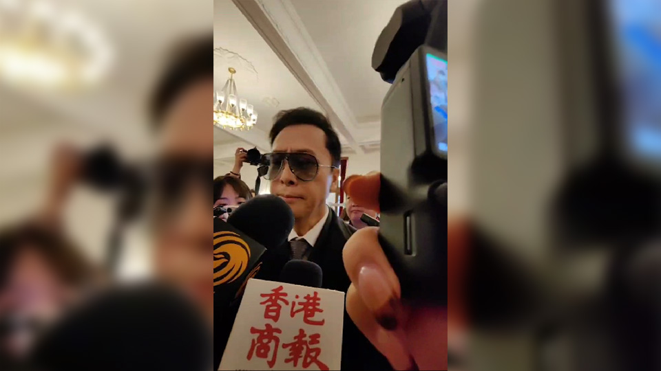 有片｜全國政協(xié)委員甄子丹：《哪吒2》的火爆給香港影視界帶來啟發(fā)