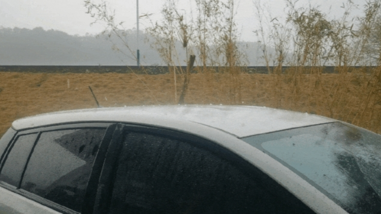 強冷空氣持續(xù)南下 廣東16個區(qū)縣出現(xiàn)冰雹