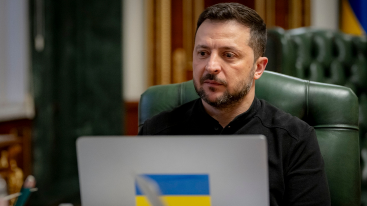 澤連斯基：烏方願(yuàn)在美方領(lǐng)導(dǎo)下盡快開啟和談