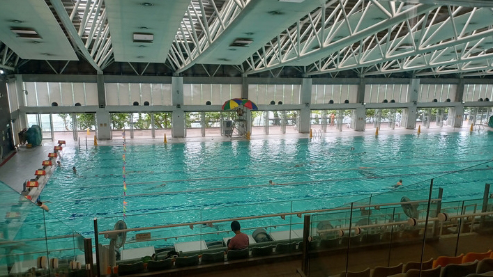 中山紀(jì)念公園游泳池重新開(kāi)放