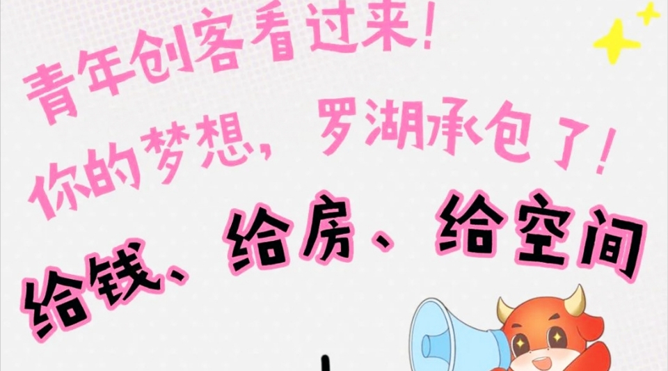 深圳羅湖區(qū)推出青年創(chuàng)新創(chuàng)業(yè)人才服務(wù)系列保障舉措