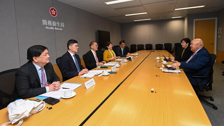 盧寵茂晤世衞西太平洋區(qū)域主任 強(qiáng)調(diào)積極支持世衞應(yīng)對(duì)公共衞生挑戰(zhàn)