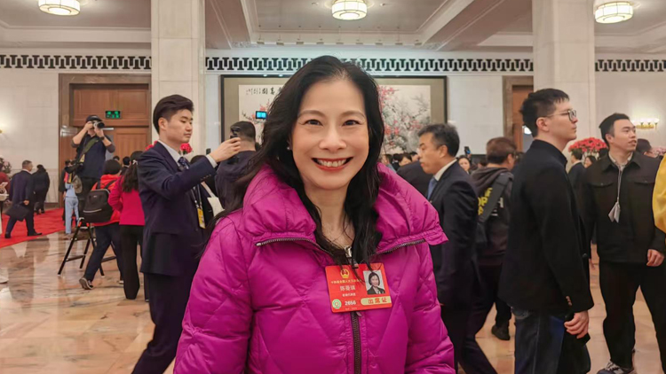全國兩會 | 陳曼琪：香港背靠祖國  會迎來更繁榮穩(wěn)定及美好的生活