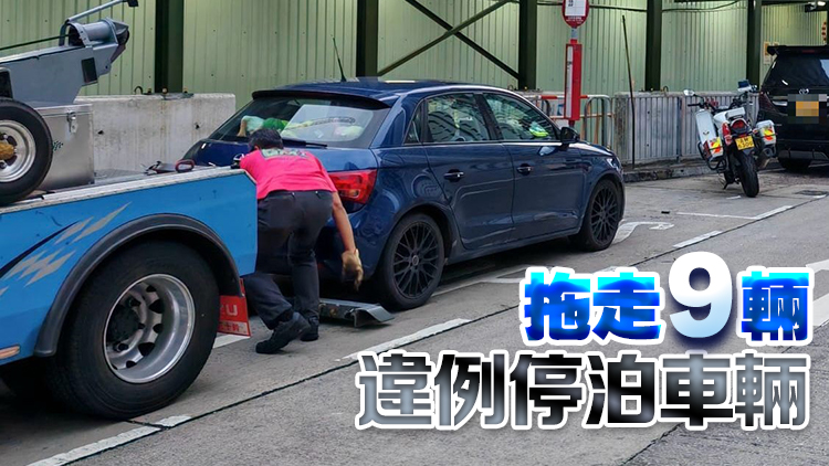 警方深水埗打擊交通違例 拘捕2名男女