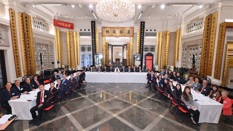 何猷啟獲選為東華三院乙巳年董事局主席