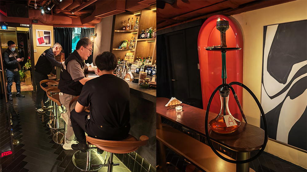 衞生署中區(qū)嚴(yán)打非法吸食水煙 發(fā)出2張罰單