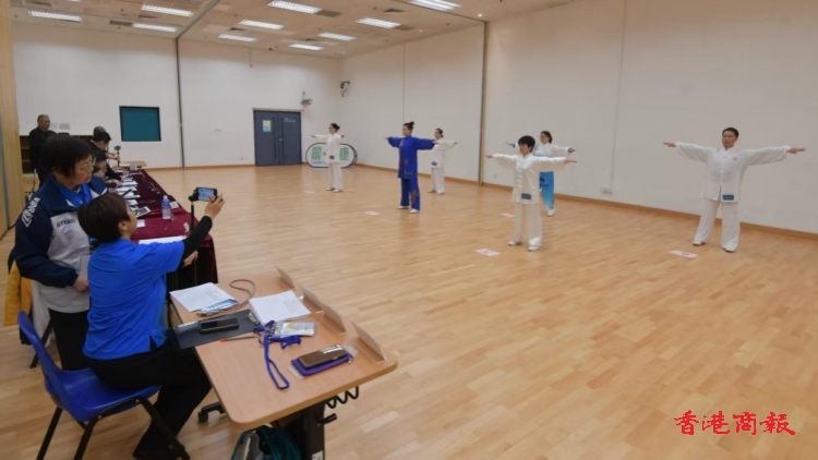 中國(guó)香港健身氣功總會(huì)甄選賽 百名選手角逐