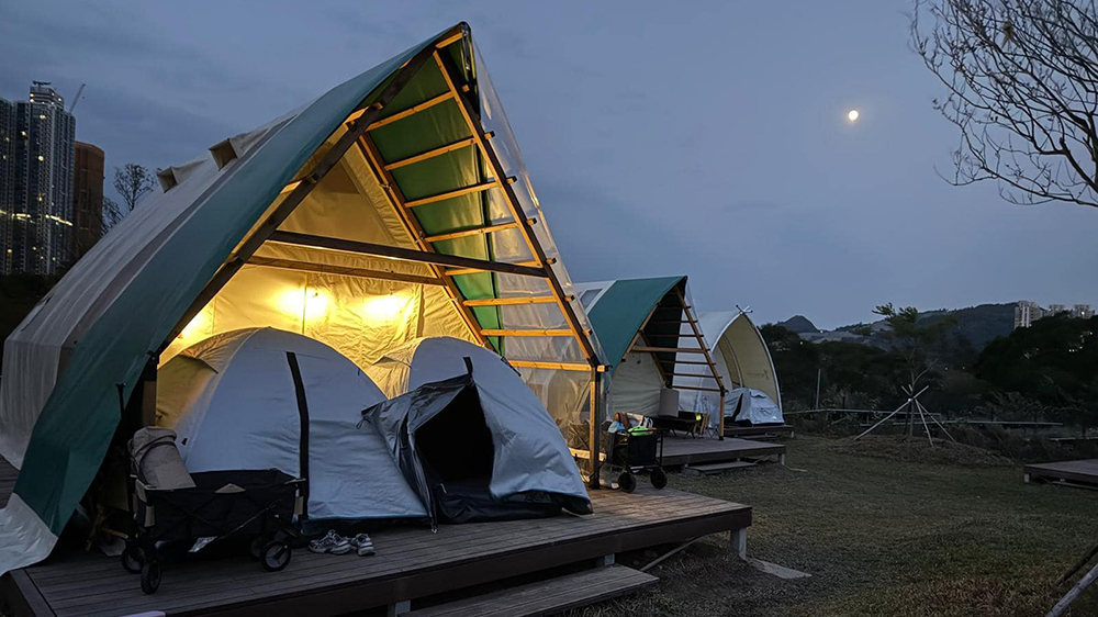 少訊環(huán)保村露營 體驗環(huán)保綠色生活