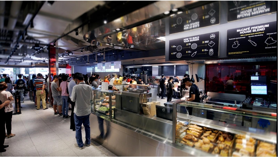 金鐘海富麥當(dāng)勞全球第二繁忙餐廳