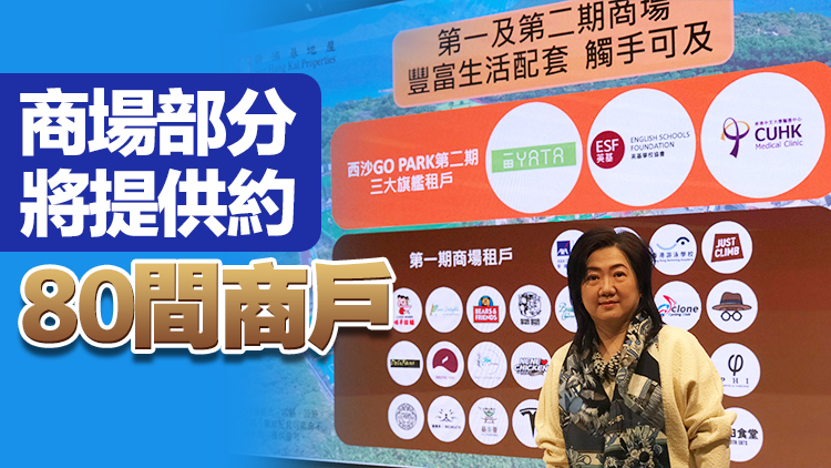 西沙GO PARK 第2期商場佔地約5.6萬方呎  第4季試業(yè)