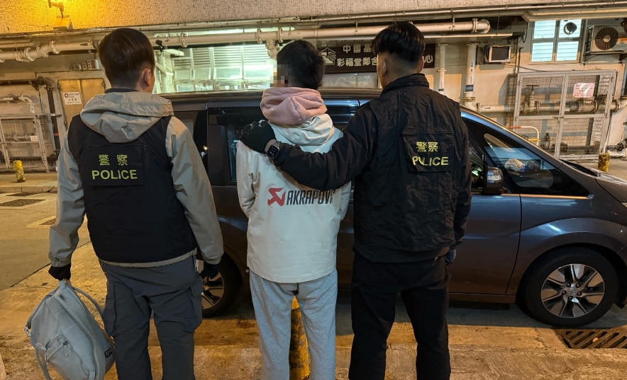 警方黃大仙反毒品行動(dòng) 拘一男檢23萬(wàn)元大麻花