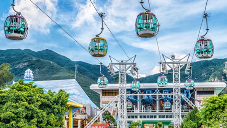海洋公園登山纜車及山上高峰樂園已恢復(fù)運作