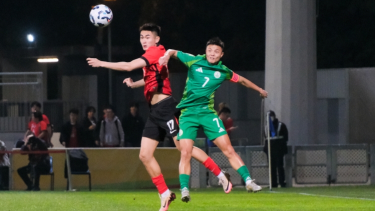 主場(chǎng)2:0擊敗澳門 港足勇奪7連勝