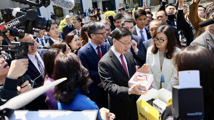 有片 | 低空經(jīng)濟「監(jiān)管沙盒」啟動禮 李家超：進入「八仙過海」時代