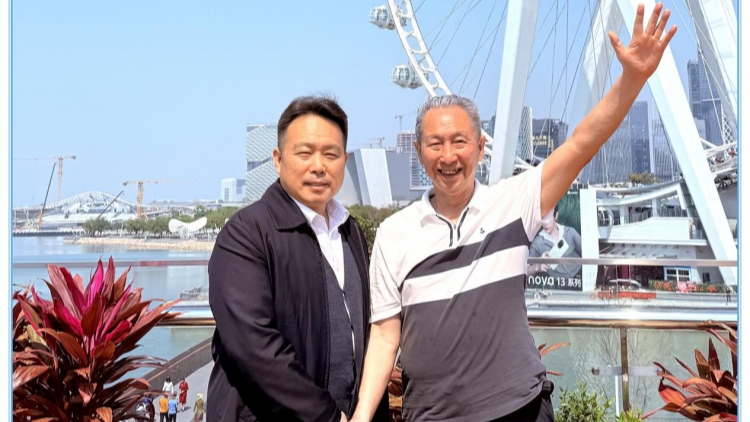 「我站立的地方是中國」——蔣開儒和申進科在深圳寶安中學(xué)共話青少年國防教育