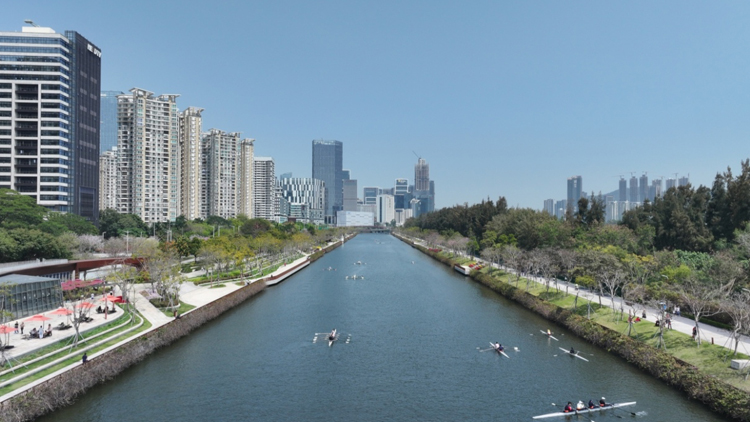 深圳大沙河舉辦「河湖安瀾 水上FUN槳」水文化嘉年華活動(dòng)