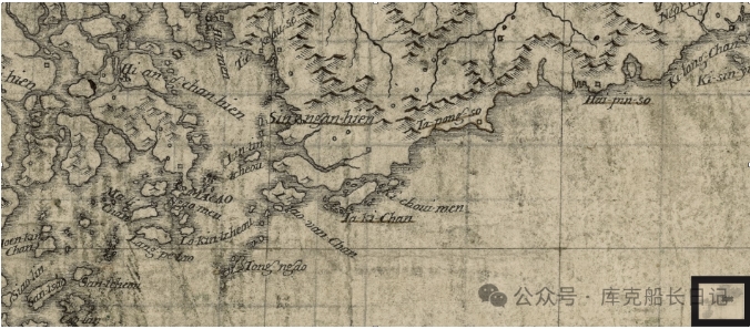 港深地名故事丨第一張畫出深圳的法語地圖