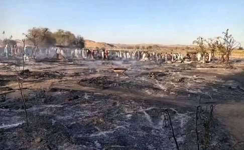 民間組織稱蘇丹武裝部隊(duì)空襲達(dá)爾富爾造成大量傷亡