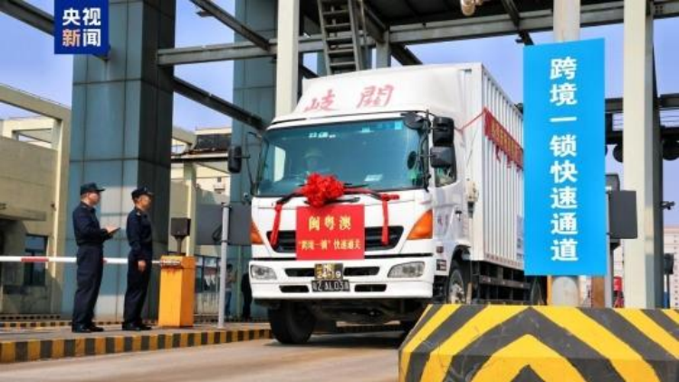 節(jié)省運(yùn)輸時間約8小時，閩粵港澳「跨境一鎖」快速通關(guān)正式啟動