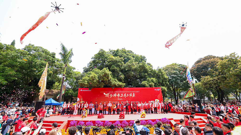 深圳西鄉(xiāng)北帝三月三廟會(huì)今日盛大啟幕！品書(shū)香逛非遺精彩停不下來(lái)