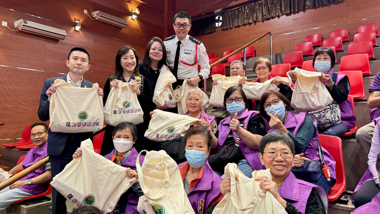 「旺角耆樂(lè)義工隊(duì)」啟動(dòng)禮