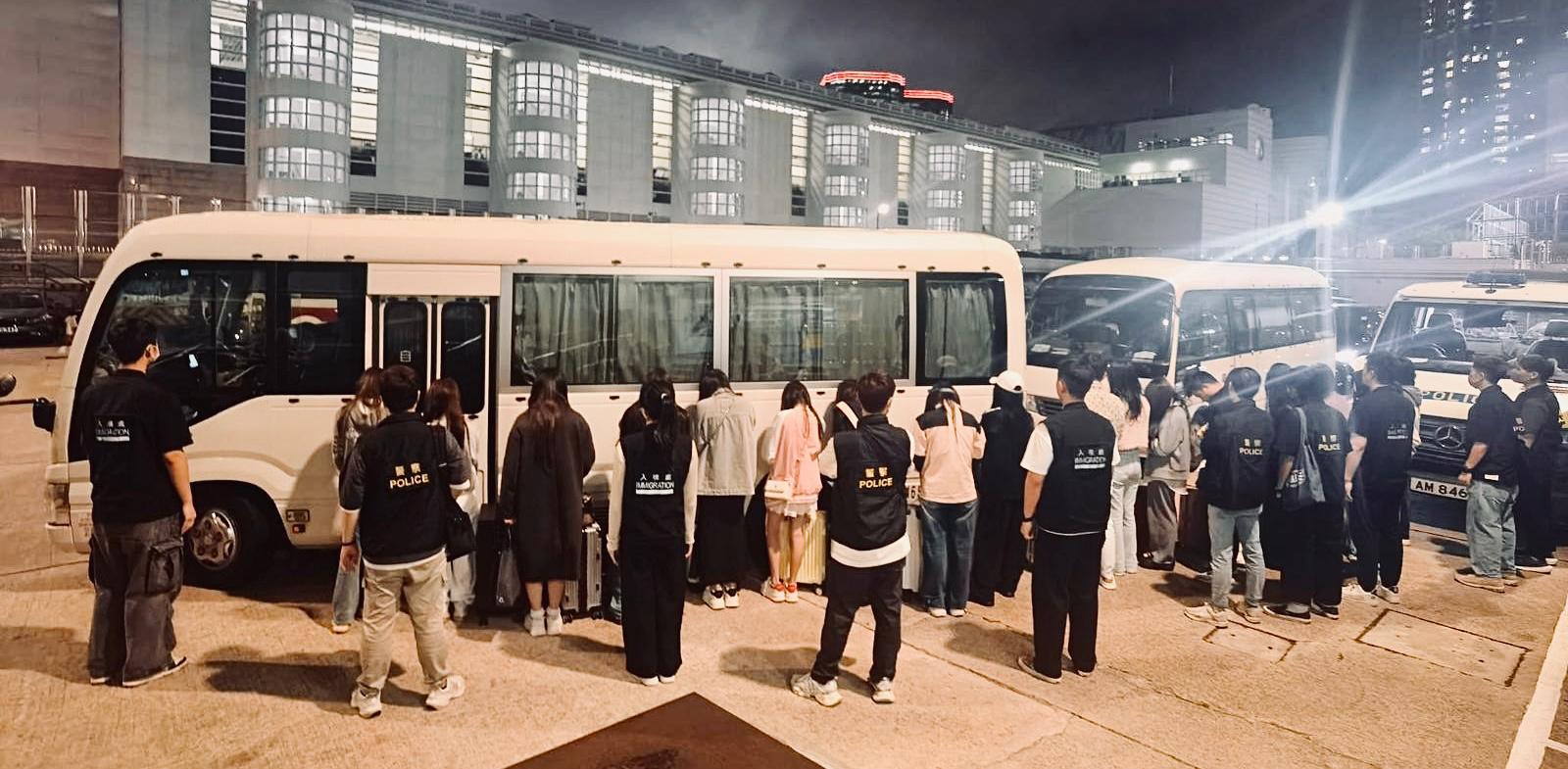 警方西九龍掃黃拘32人 年紀(jì)最小女子僅17歲