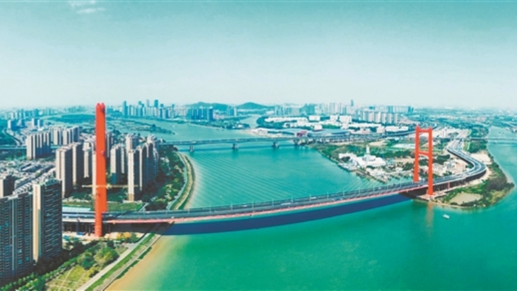 「佛山第一跨」順德大橋開(kāi)通在即