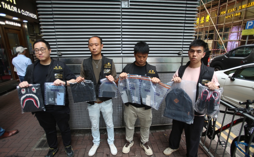 尖沙咀鬧市圖劫500萬歐元 警方一日內(nèi)閃電破案拘4人