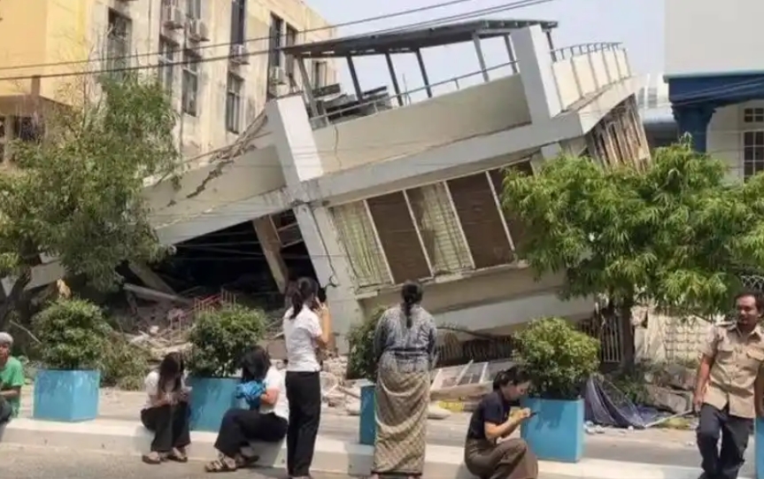 特朗普宣布協(xié)助緬甸救災  美地質(zhì)研究所估計恐逾萬人死亡