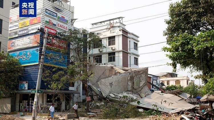 緬甸地震｜緬甸地震致1700死3400傷
