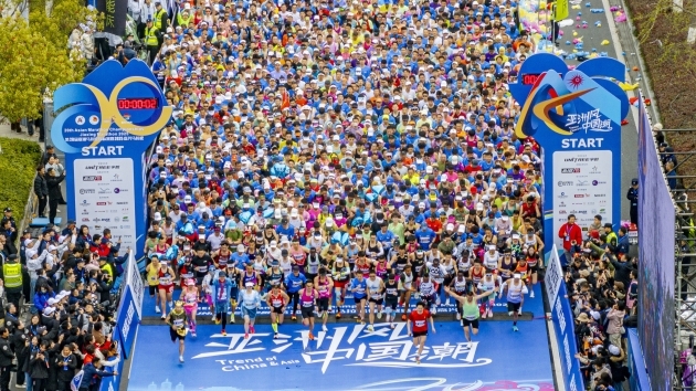 亞洲速度領(lǐng)跑古韻嘉興 多元元素共繪馬拉松盛景