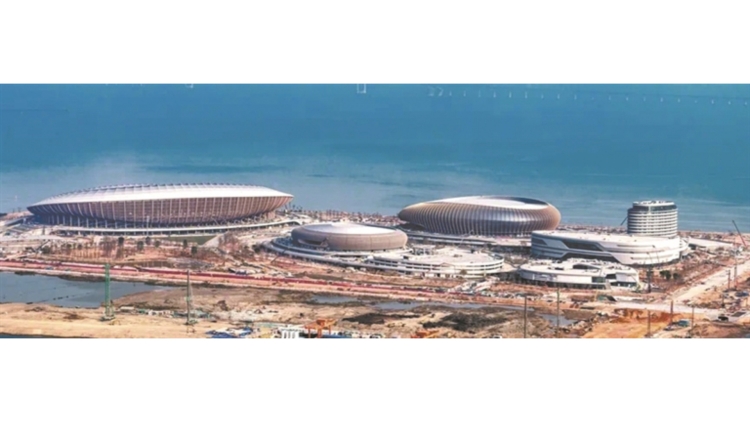 大灣區(qū)文化體育中心即將竣工