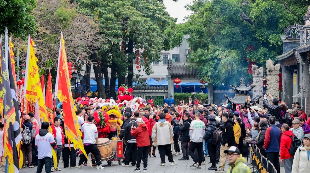 千年民俗與灣區(qū)風(fēng)情共繪 穗荔灣開啟「三月三」春日盛宴