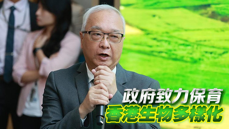 機(jī)場(chǎng)舉辦海洋生態(tài)保育展 謝展寰：當(dāng)局正與廣東商討合作