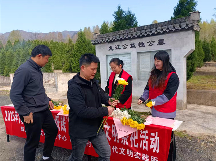 皖黟縣：加強(qiáng)宣傳引導(dǎo)  倡導(dǎo)文明祭祀