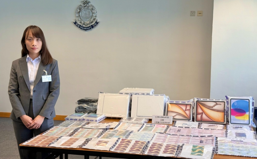 警破盜用他人信用卡購物案 拘兩學(xué)生檢15萬元電子產(chǎn)品