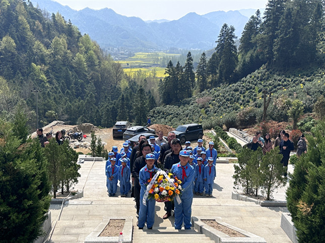 皖黟縣柯村鎮(zhèn)：緬懷革命先烈 凝聚奮進(jìn)力量