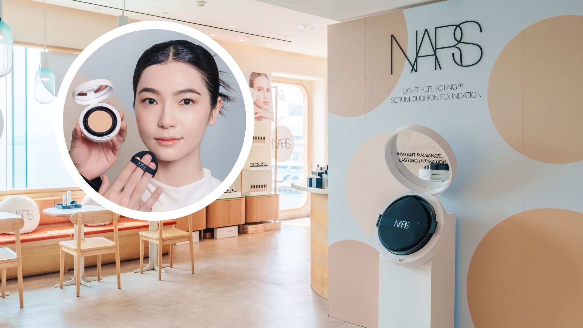 【美妝】化妝品牌開(kāi)設(shè)咖啡店 化靚妝 歎甜點(diǎn)