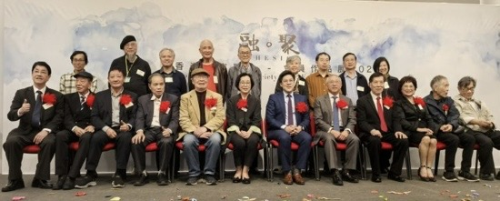 香港畫家聯(lián)會辦「融·聚」暨會員作品展