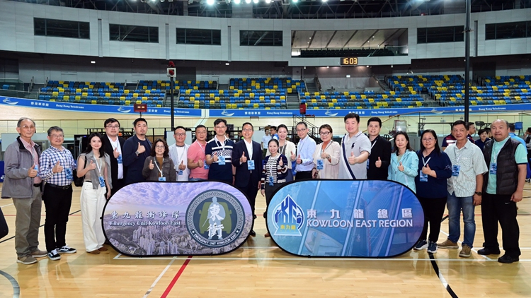 香港單車館跨部門演習(xí) 為第十五屆全國(guó)運(yùn)動(dòng)會(huì)作準(zhǔn)備