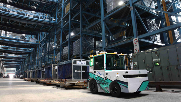 香港建成首個(gè)5G智能空運(yùn)貨站