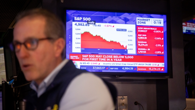 美國股市大幅波動，「恐慌指數(shù)」創(chuàng)五年新高