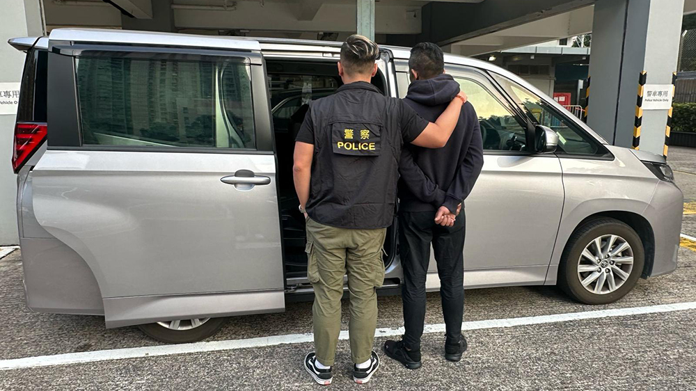 警方沙田反毒品行動(dòng) 拘一男檢225萬元可卡因