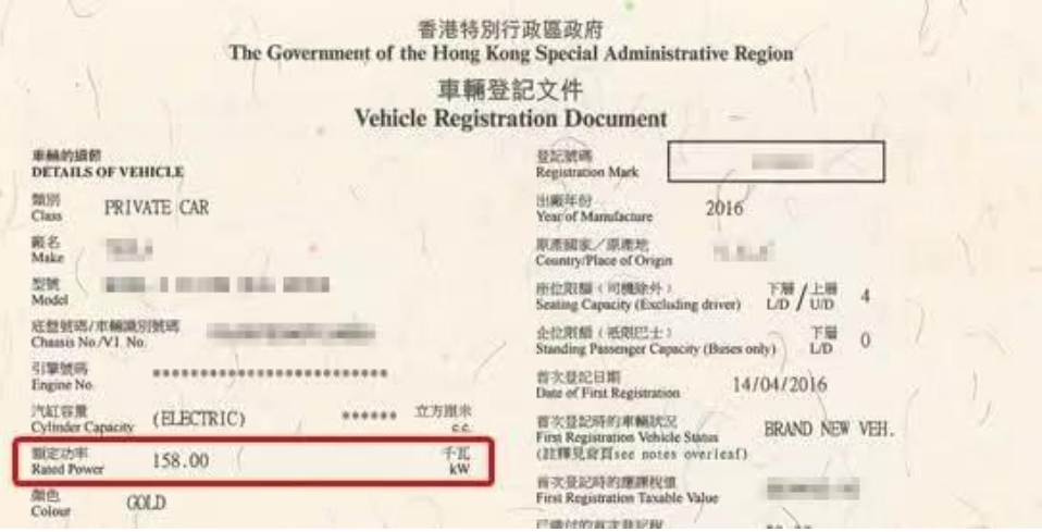 運(yùn)流局：調(diào)整電動(dòng)私家車(chē)牌照費(fèi)架構(gòu) 下周五提交立法會(huì)諮詢(xún)