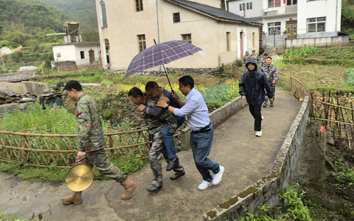 皖黟縣洪星：汛前大練兵 打響「前哨戰(zhàn)」