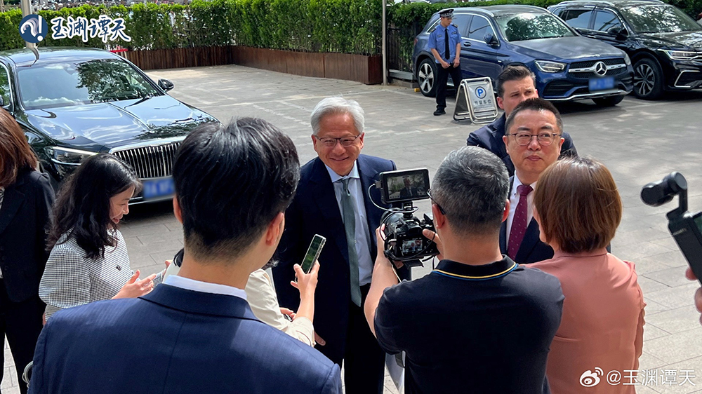 黃仁勛時(shí)隔3個(gè)月再次到訪北京